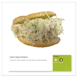 Arepa reina pepiada