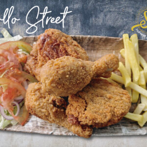 Pollo frito Street