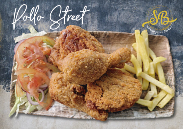 Pollo frito Street