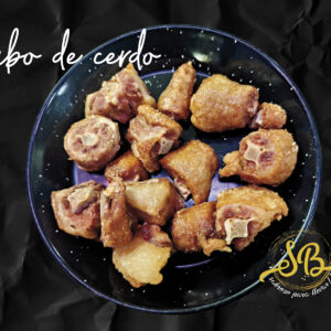 Rabo de cerdo frito
