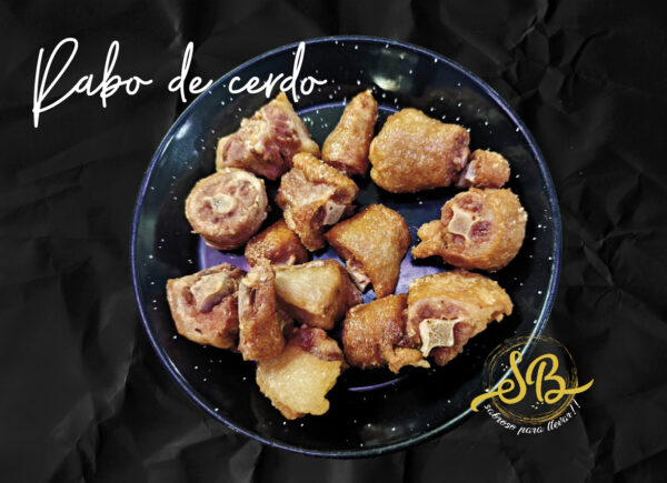 Rabo de cerdo frito