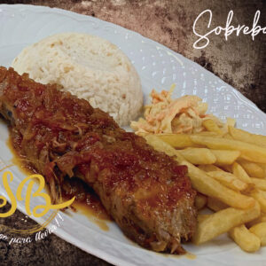Sobrebarriga en salsa