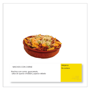 Nachos con carne