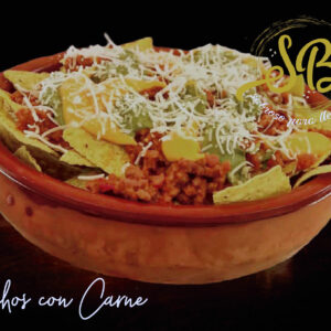 Nachos con carne