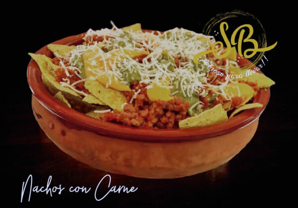 Nachos con carne