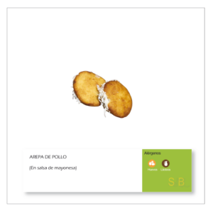 Arepa de pollo